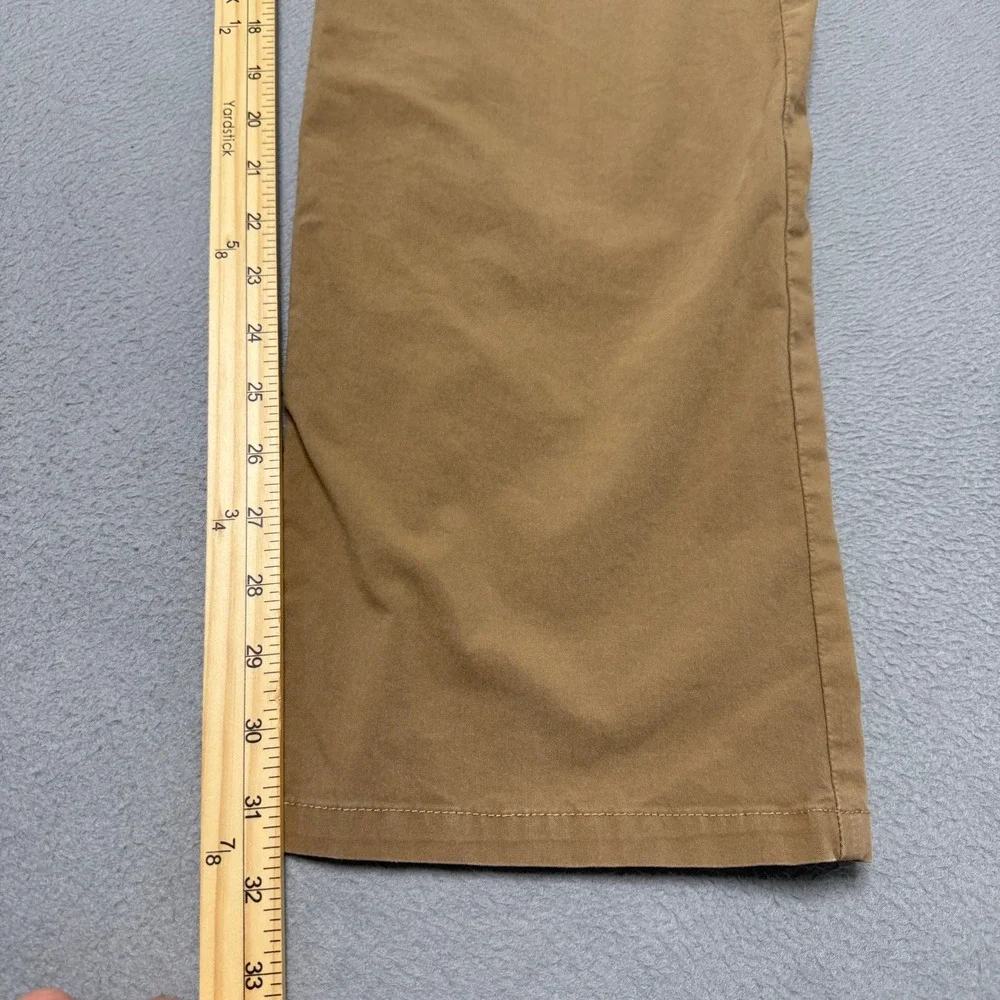 Kuhl Slax Pants Mens 38x32 Tan Enduro Fabric Klassik Fit Hiking Chino Brown